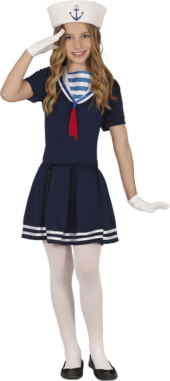 Námořnice dětský kostým 7-9 let