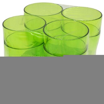 BAMA Sklenice KRISTAL sada 8ks, zelená