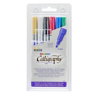 Pisaki do kaligrafii 6szt