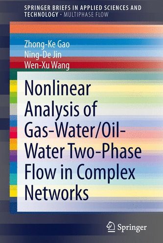 Nonlinear Analysis of Gas-Water/Oil-Water Two-Phase Flow in Complex Networks