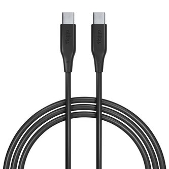Kabel Allity AUC-02 USB-C/USB-C 1m 60W černý