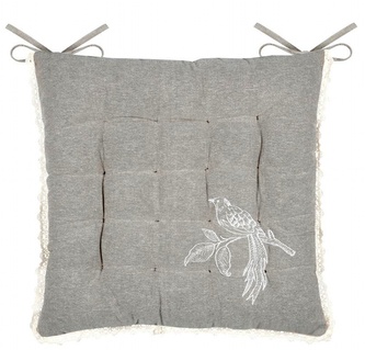 Podsedák na židli CLARINE béžová 38x38x4 cm France