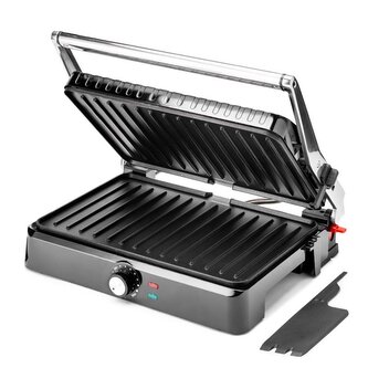 Kontaktní gril 2000W Huslog černý