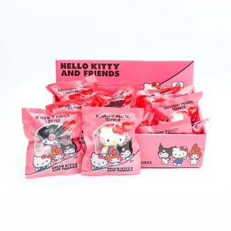 PROMO Figurka squishy Hello Kitty, nakładka na ołówek, saszetka p18
