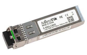 MikroTik SingleMode SFP modul 1.25Gbps 1550nm (80km) MikroTik SingleMode SFP modul 1.25Gbps 1550nm (80km)