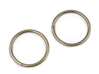 Kroužek Ø30 mm - 50 ks - 4 staromosaz