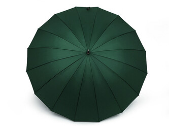 Dámský vystřelovací deštník - 1 ks - 16 zelená tmavá