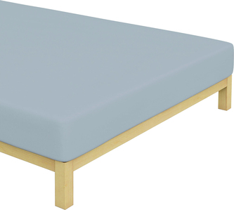 Jersey prostěradlo Šedé Rozměr: 140x200 cm