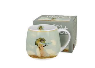 Kubek baryłka WOMAN WITH PARASOL inspired by Monet