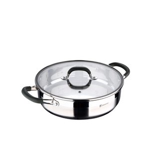 BERGNER Pánev s poklicí nerez MIDNIGHT 28 cm 3,8 litru BG-32128-MM BERGNER Pánev s poklicí nerez MIDNIGHT 28 cm 3,8 litru BG-32128-MM