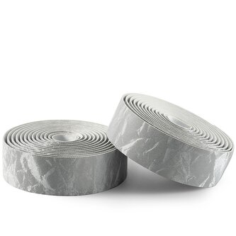 Owijka Rockbros na kierownicę z PU wzór "Velour" - szara