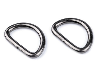 Polokroužek šíře 32 mm - 200 ks - 4 nikl černý