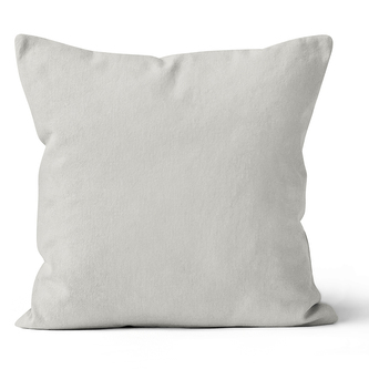 Mikroplyšový povlak na polštář 40x40 cm Světle Šedý Mikroplyšový povlak na polštář 40x40 cm Světle Šedý