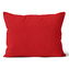 Mikroplyšový povlak na polštář 50x70 cm Červený