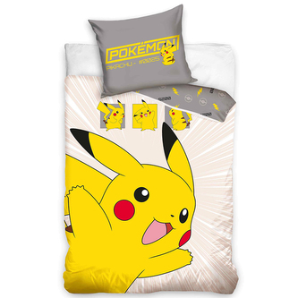 Dětské povlečení Pokémon Pikachu v Akci