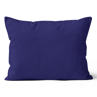 Mikroplyšový povlak na polštář 50x70 cm Tmavě Modrý