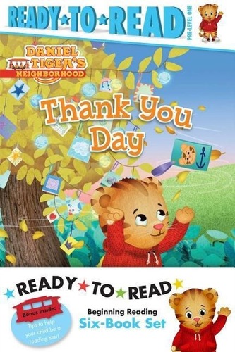 Daniel Tiger Ready-To-Read Value Pack: Thank You Day; Friends Help Each Other; Daniel Plays Ball; Daniel Goes Out for Dinner; Da
