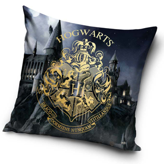 Povlak na polštářek Harry Potter Erb Bradavické školy