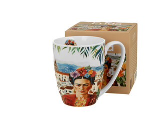 Kubek classic MEXICAN ART RED