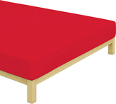 Jersey prostěradlo Červené Rozměr: 90x200 cm