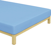 Jersey prostěradlo Středně Modré Rozměr: 160x200 cm