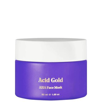 Hloubkově obnovující pleťová maska s AHA kyselinami Acid Gold 50ml BYBI BEAUTY