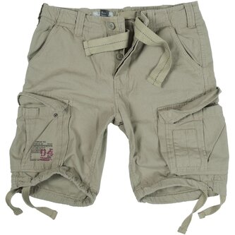 Kraťasy Airborne Vintage Shorts - světle olivové, 3XL