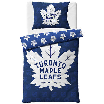 Hokejové povlečení NHL Toronto Maple Leafs Shields Velikost: 140x200 + 70x90 cm Hokejové povlečení NHL Toronto Maple Leafs Shields Velikost: 140x200 + 70x90 cm