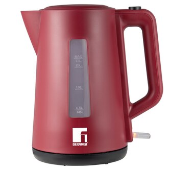 BERGNER Rychlovarná konvice 1,7 l 2200W MAROON BG-51040-RD BERGNER Rychlovarná konvice 1,7 l 2200W MAROON BG-51040-RD