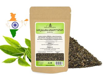 Zelený čaj India Darjeeling Green FTGFOP1 1000 g