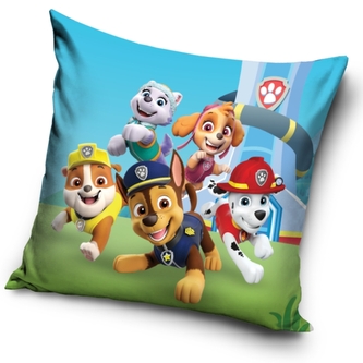 Povlak na polštářek Tlapková Patrola Jedeme na Zelenou