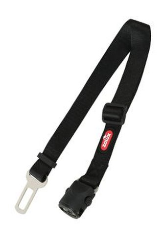 Vodítko pes Bezpeč. do auta CLIP&GO černá  L/XL Zolux