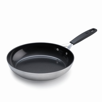 MASTERPRO Pánev s nepřilnavým povrchem SMART 24 cm stříbrná BGEU-3768 MASTERPRO Pánev s nepřilnavým povrchem SMART 24 cm stříbrná BGEU-3768