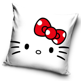 Povlak na polštářek Hello Kitty Red Bow Povlak na polštářek Hello Kitty Red Bow