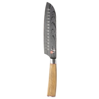 MASTERPRO Nůž Santoku TETSU 17,5 cm nerez dřevo BGMP-4168 MASTERPRO Nůž Santoku TETSU 17,5 cm nerez dřevo BGMP-4168