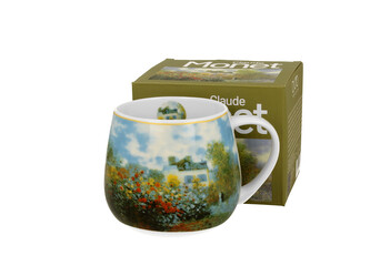 Kubek baryłka THE GARDEN AT ARGENTEUIL inspired by Monet