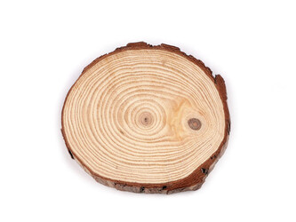 Přírodní dřevěné kolečko / podložka k domalování a dotvoření Ø16 cm - 1 ks - přírodní