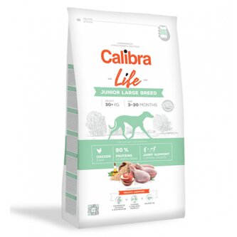 Calibra Dog Life Junior Large Breed Chicken 12 kg