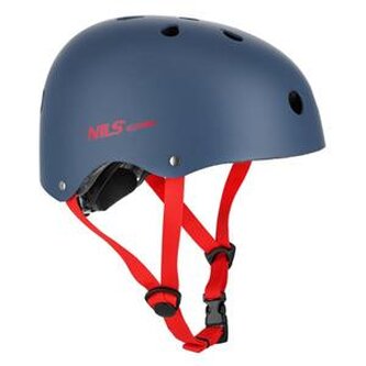 MTW001-1 ŠEDO-ČERVENÁ VEL.XS(48-52CM) HELMA NILS EXTREME