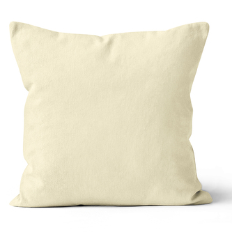 Mikroplyšový povlak na polštář 40x40 cm Smetanový Mikroplyšový povlak na polštář 40x40 cm Smetanový