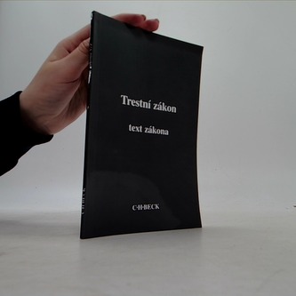 Trestní zákon text zákona