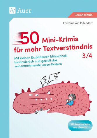 50 Mini-Krimis für mehr Textverständnis 3/4
