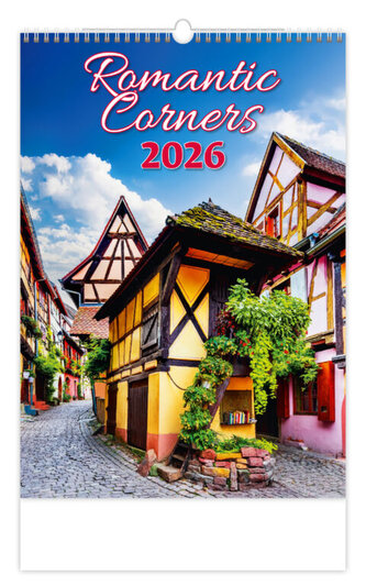 Kalendář Romantic Corners