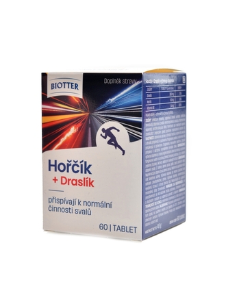 Biotter - Hořčík + Draslík 60 tablet
