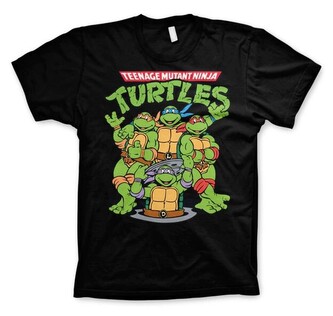 Tričko Teenage Mutant Ninja Turtles - Group, L