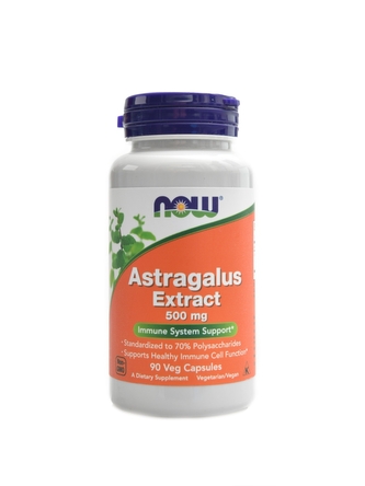 Now Foods - Astragalus xtrakt kozinec 500mg 90 kapslí