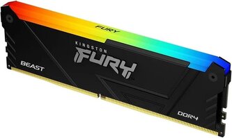 Kingston FURY Beast DDR4 16GB 2666MHz CL16 1x16GB RGB Black