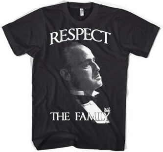 Tričko The Godfather - Respect The Family, XL