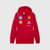 Týmová mikina s kapucí Scuderia Ferrari F1 s logy sponzorů - XXL
