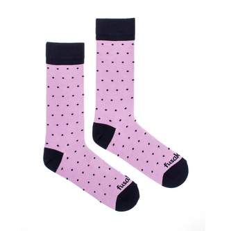 Pánské ponožky Gentleman lilavý bambus Fialové L (43-46)